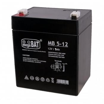 Batteria UPS Megabat 5-12 5 Ah