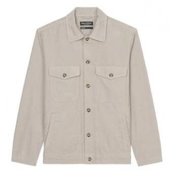 MARC O'POLO Overshirt grau | L