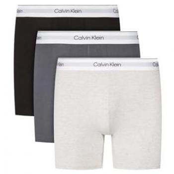 Calvin Klein Boxer Brief Unisexe – Trio Noir, Taille L