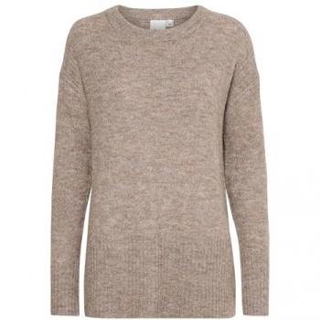 Ichi Strickpullover „Strickpullover IHKamara“ – Rundhals