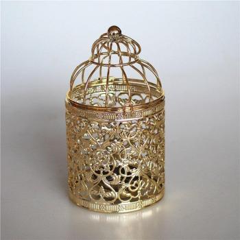 Europe-Inspired Iron Candle Lantern
