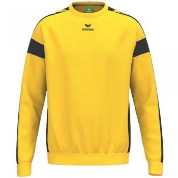 Erima CMPT 3 Wings GK Yellow‑Black Oversized Crewneck – XL Unisex