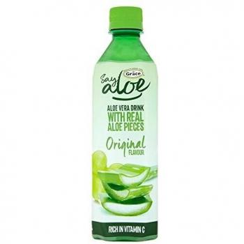 Grace Aloe Naturals Drink with Real Aloe 500 ml (6‑pack)