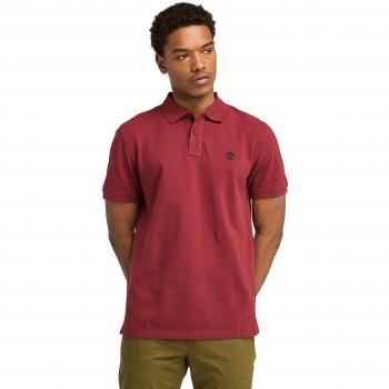 Timberland Millers River Polo de piqué de hombre rojo (XXL)