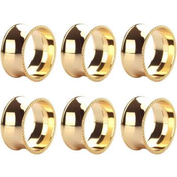 Accesorios West: 6 Anillos para Servilletas