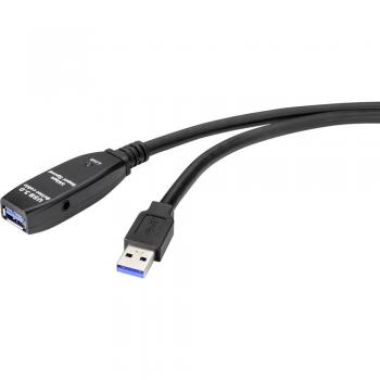 Cavo USB 3.2 Gen1 Renkforce 5.00 m Nero RF-4598344