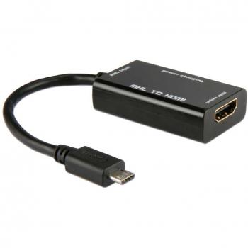 Adaptateur Cable MHL Micro‑USB vers HDMI 0,15 m