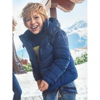 Giubbotto Inverno Mayoral 7457 Blu Scuro Regular Fit