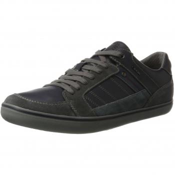 Geox U Box D, Sneakers para Hombre, Gris (Anthracite/Navy)