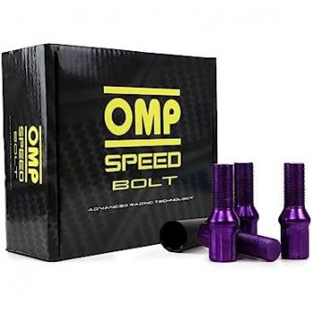 OMP 20er Set Muttern 27 mm Violett M14 x 1,25
