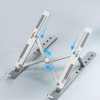 Soporte portátil ajustable para computadoras portátiles