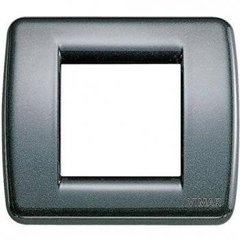 Serie Idea Vimar Placca Metallo Antracite 1/2