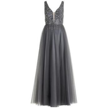 VERA MONT Abendkleid grau Größe 42