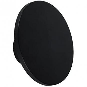 Dome LED 12 W Light Light Round Black Frame 4000K