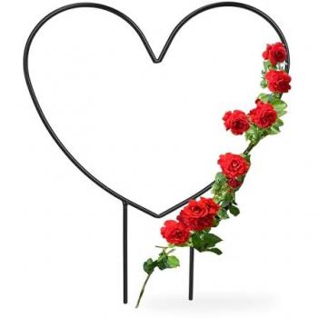 Cuadruple Corazón Maceta Elegante