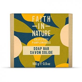 Handgemachte Faith in Nature Grapefruit Seife – Einzelseifenstück