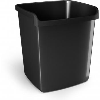 Arda mon ufficio-Cestino per la carta, colore: nero