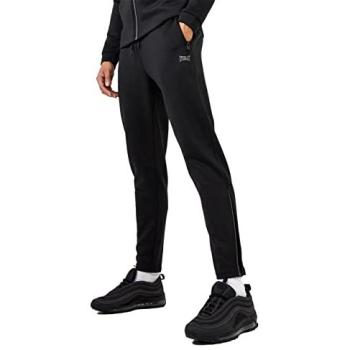 L Size Everlast Essential Track Joggers – Men’s Black