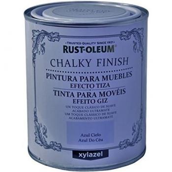 Bruguer Rust-Oleum Chalky Finish Möbelfarbe Himmelblau 750 ml