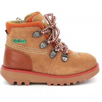 Camello Beige Botines de Juego Kicknature