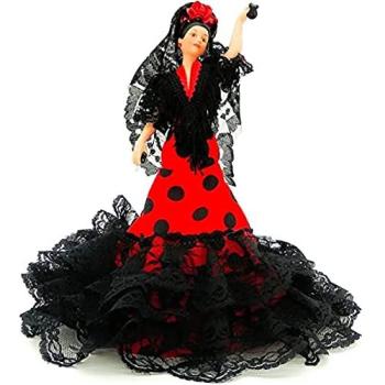 Muñeca flamenca “Rosa de Andalucía” – porcelana fina