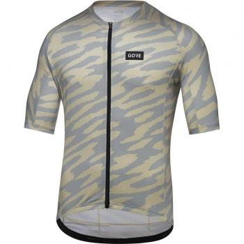 Tessuto Gorewear Spirit Organic Camouflage Short Sleeve Grigio