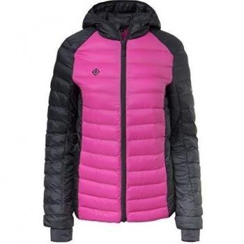 IZAS Damen Mount-loft Padded ESTIBA Regenhosen, PinkFluor/Black, XXL