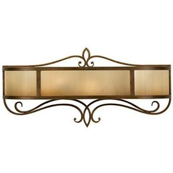 Applique Justine en métal bronze