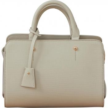 Beige Monocomsa Mini Boston Bag, 95‑40BY02‑202