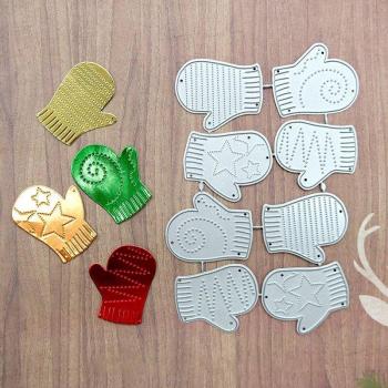 Christmas Gloves Embossing Stencils