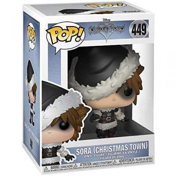 POP! VINYLE 9 CM SORA: VILLAGE DE NOËL – KINGDOM HEARTS