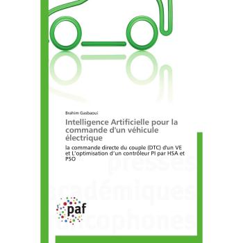 Intelligence artificielle pour la commande d'un véhicule électrique