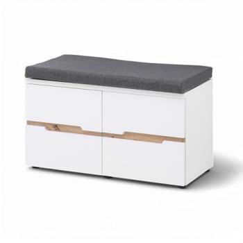 Innostyle Schuhbank mit Soft Close und zwei Ablageflächen