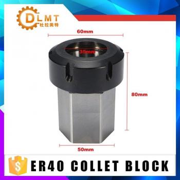 Bloc de serrage 80mm pour mandrin ER40 ER25 ER32