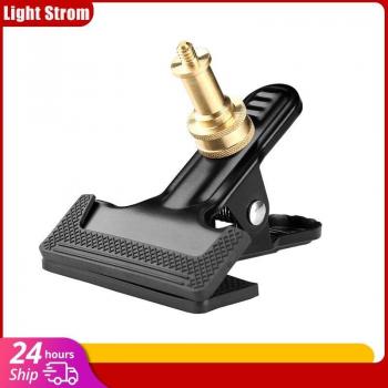 Fijador de fondo universal 1/4” para equipos de luz