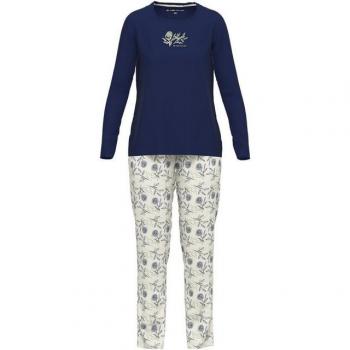 TOM TAILOR Damenpyjama (2 tlg.) mit Blumenmotiv