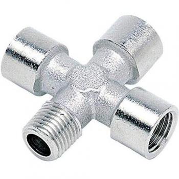 Raccord en croix ICH 60251 Filetage intérieur 1/8 Filetage extérieur 1/8 1 pc