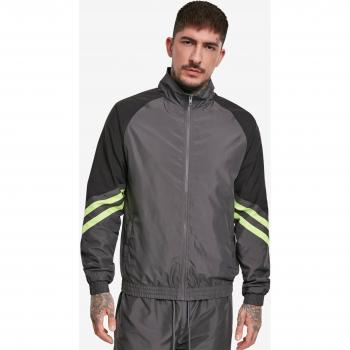 Urban Classics Men's Block Jacket in Black 2XL