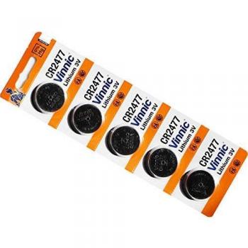 Pack de 5 batteries Vinnic CR2477