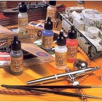 Vallejo Model Air 007 Olivgrün 17 ml