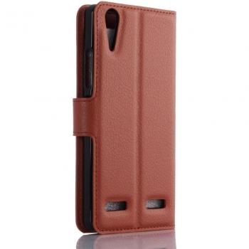 Fundas Plus: Lenovo A6010 y Tarjeta en Cuero