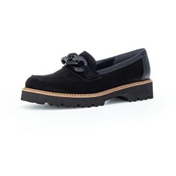 Gabor Mocassins Squeeze Femme Daim Noir 5.5