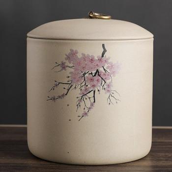 Caja de cerámica para té y hojas de café