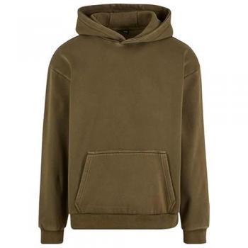 Sweat à Capuche Urban Classics Warm Khaki pour Homme