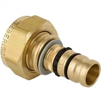 MEPLA 32 mm x G 1 ¼ – Raccord à sertir avec laiton rouge