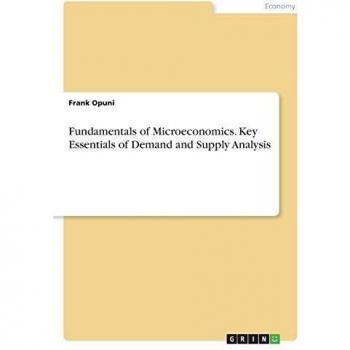 Fundamentals of Microeconomics. Key Essentials of Demand and Supply Analysis
