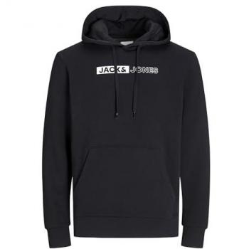 Jack & Jones Men's Plus Size Corp Logo Hoodie