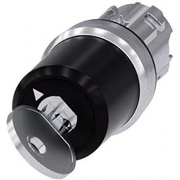 Siemens Pulsante Interruttore a chiave 22mm Nero