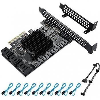 Tarjeta Controladora SATA 3.0 BEYIMEI para Windows y Ubuntu