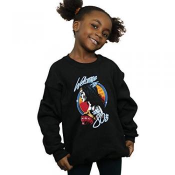 Sweat-shirt Noir DC Comics Filles